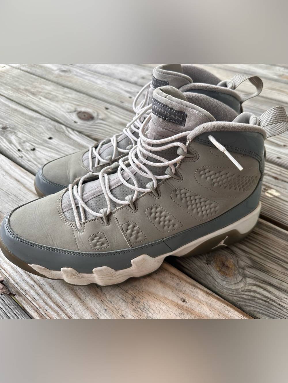Nike Air Jordan 9 Retro Cool Grey 2012 Men’s Size 13 302370-015
